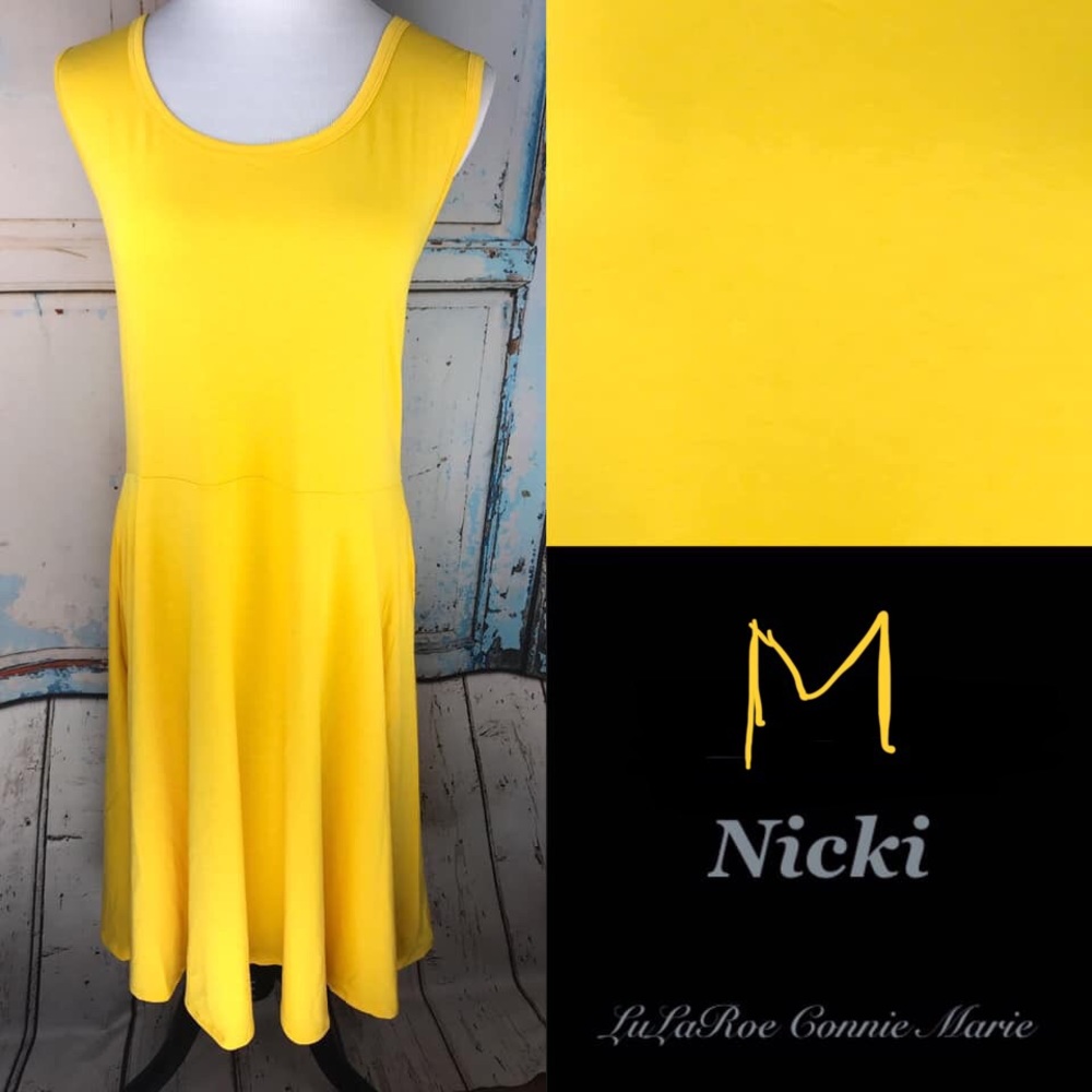 Large yellow Nicki NWT